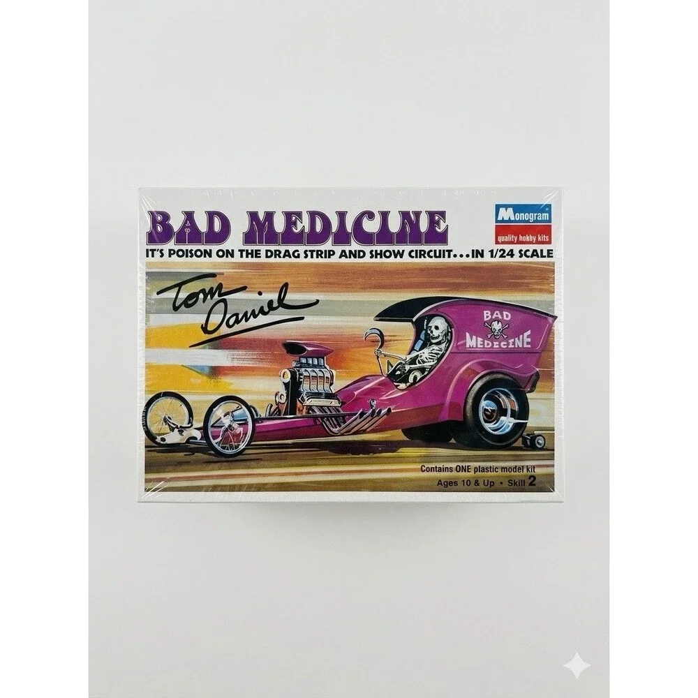 Monogram Bad Medicine Tom Daniels Model Kit sealed box Unbuilt 2000